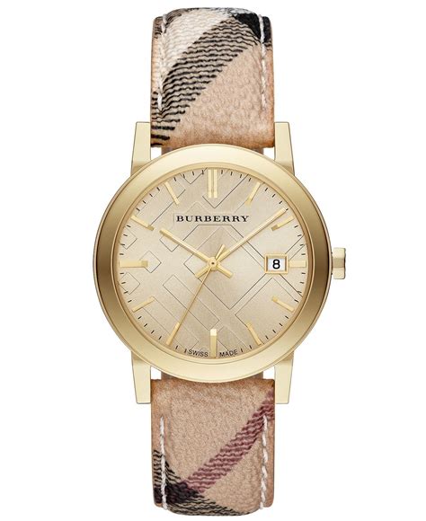 women burberry watch macys|burberry female watches.